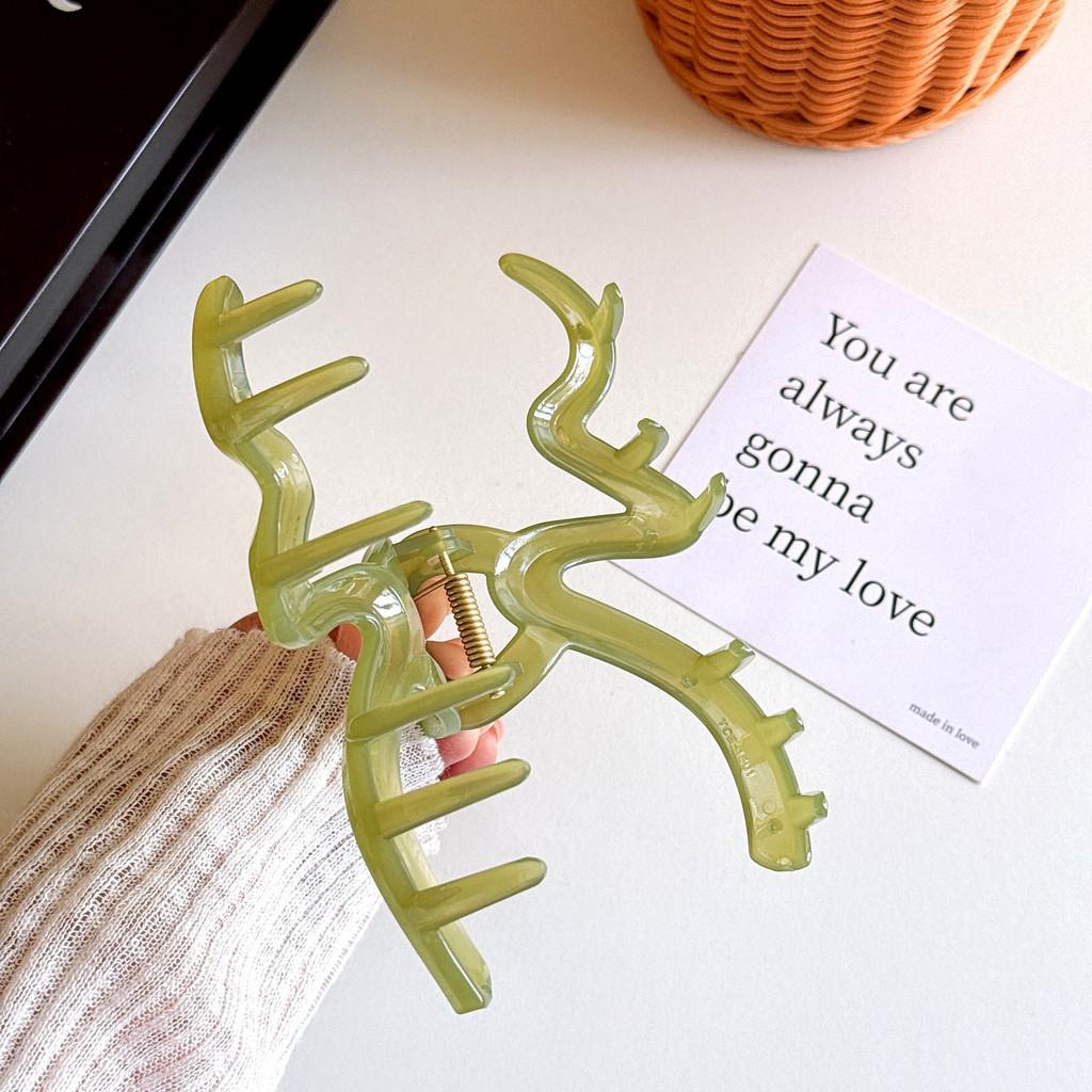 Stilvoller Großer Wellen-Haarclip für Damen Vielseitiges Design Perfekt für Dickes Haar In Mehreren Farben