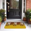 Custom R-Rilakkumaes Cartoon Doormat Non-Slip Entrance Welcome Kitchen Bath Floor Door Mat  Toilet Living Room Carpet Rug
