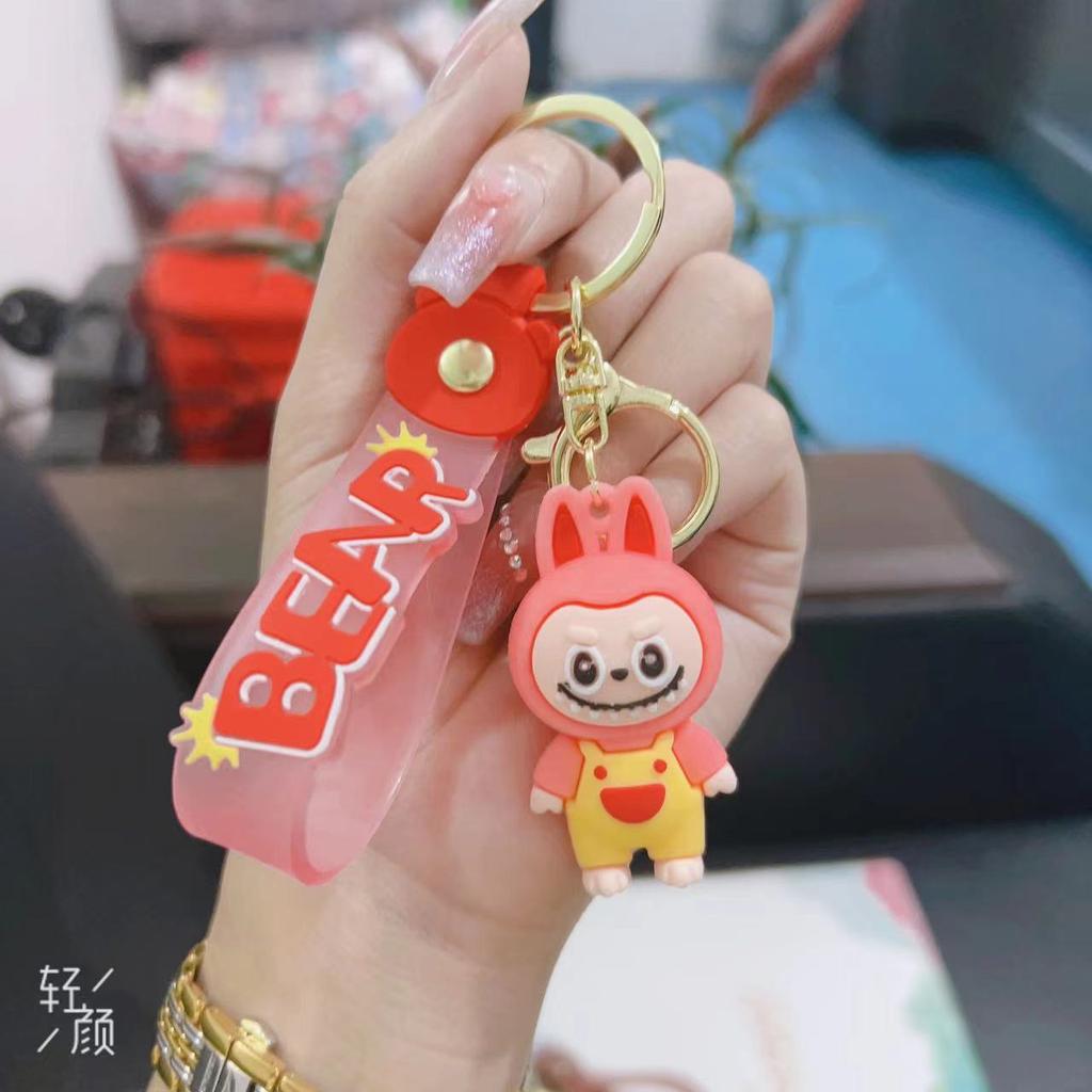Creative, Cute and Good-looking Cartoon Little Sheep Keychain, Couple Bag Accessories, Pendant, Grab Machine