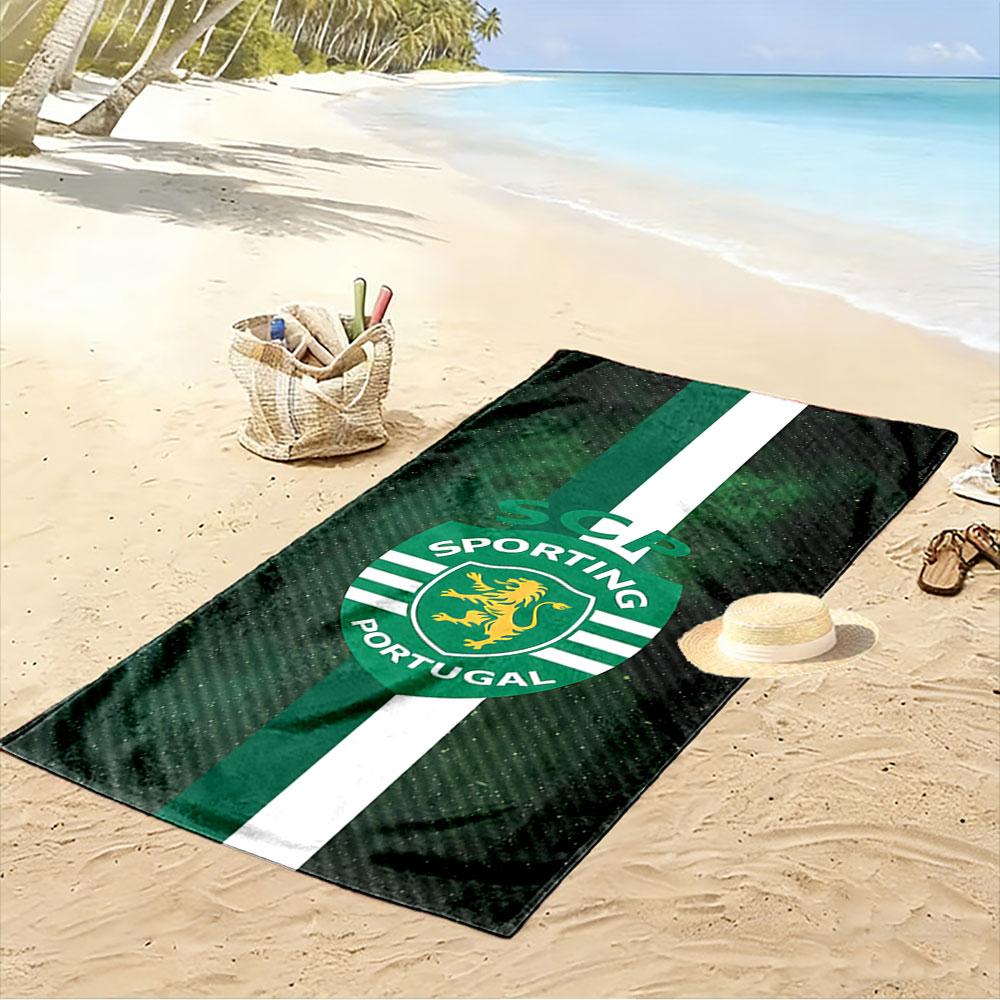 Sporting Portugal Logo Towel A must-have beach towel for beach travel