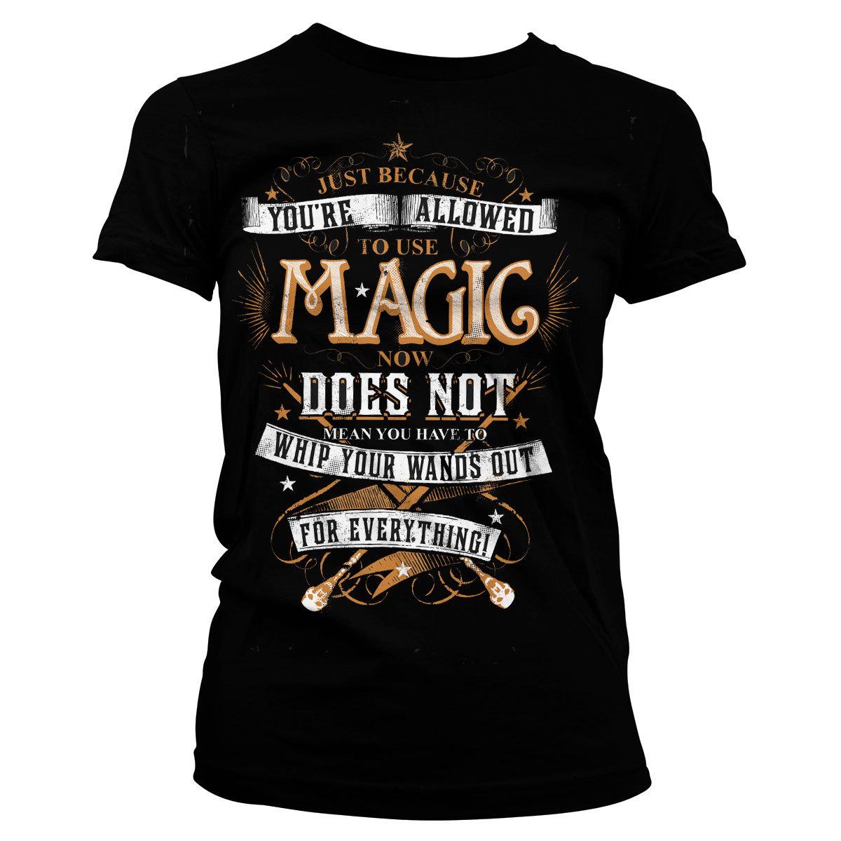 Officially Licensed Harry Potter Magic T-Shirt S-XXL Sizes XXXXL