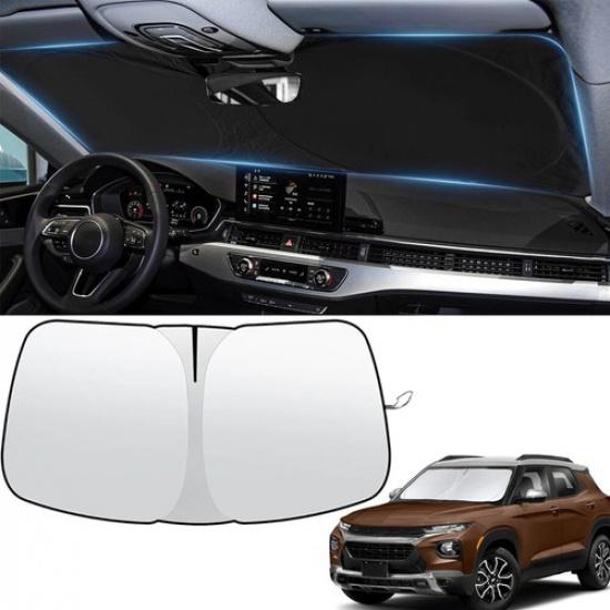 Front Auto Windshield Cover Car Windshield Sun Shade For 19-24 Chevy TrailBlazer