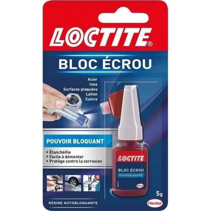 Colle - LOCTITE - Bloc Écrou - 5g - Multiusage - Freinage Et Étanchéité