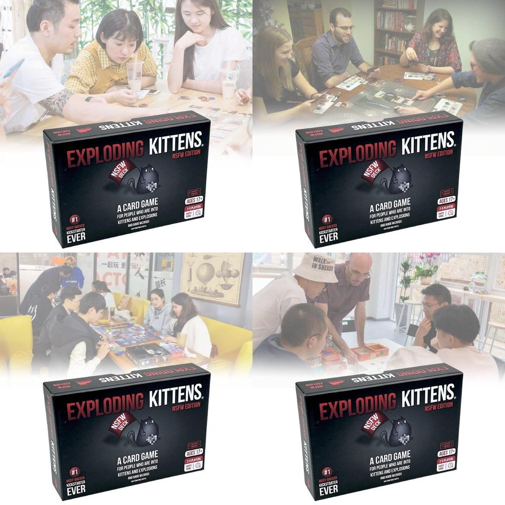 Das Widerstands-Taco-Familienspielkarten für unterhaltsame Partys mit farbenfrohem, lustigem Design