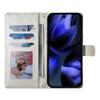 For Google Pixel 8a Case Rhombus Stitching Wallet Stand Leather Phone Cover with Long/Short Strap