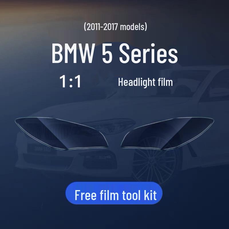 

Черная Защитная Пленка на Фары из Копченого ТПУ Black Warrior для 25 Моделей BMW 5 Серии Clear Film
