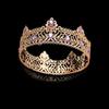 Hair Ornaments King Crown Shiny Rhinestone Crown Vintage Baroque Crown  Man