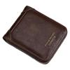 Men's Retro Leather Wallet - Driver's License & Card Holder with Zipper