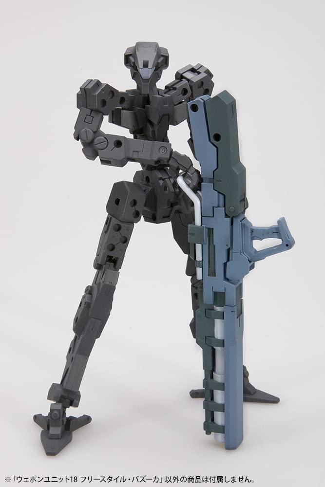 Kotobukiya M.S.G Modeling Support Goods Weapon Unit 18 Freestyle Bazooka, Approx. 130mm In Length, Non-Scale Plastic Model