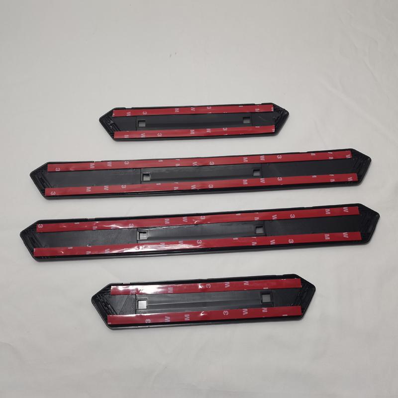 For Yaris Cross 2024 Door Sill Protector Auto Threshold Scuff Plate Stickers Steel Pedal Cover Car Styling Accessories