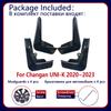 4X Car MudFlaps Fender for Changan UNI K Accessories UNI-K UNIK ~2023 Mudguards Splash Guards Baking Paint Mud Flaps