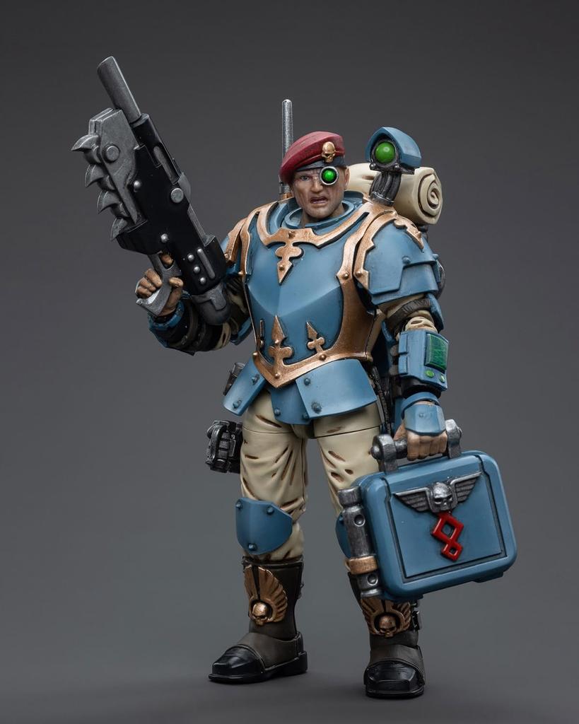 Pipigirl JoyToy 40K Authentic Licensed Scale Articulated Astra Militarum Tempestus Scions Command Squad 55th Kappic Eagles Action Figure Anime Model