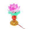 1Pc Led Lotus Buddhist Lamp Buddhism Faith Suppy Buddhism Prayer Lights For Home Meditation Worship Buddhism Temple