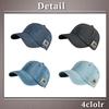 One Limitation CP416 Denim Cap with Simple English Casual Style for Men and Women (Black) Patch, Design, Brim, Letters,