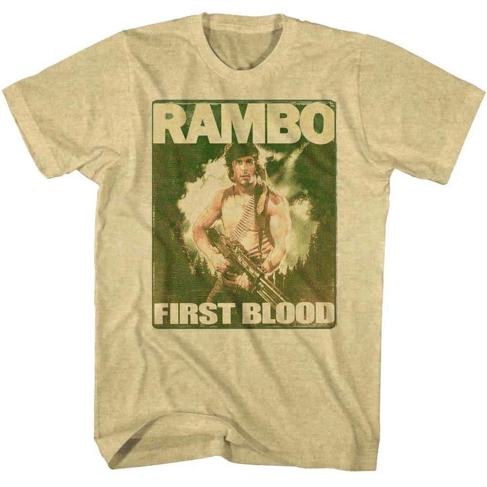 

Rambo First Blood Khaki Men s T Shirt S