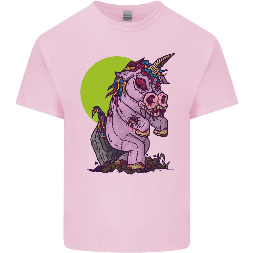 A Zombie Unicorn Funny Halloween Horror Unisexs Light Cotton TShirt