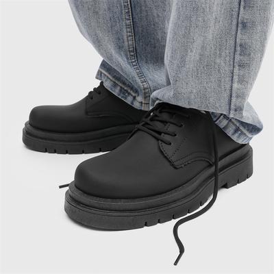 Madingi Storas Padas Formalūs Vyriški Odiniai Batai Prabangus Prekės Ženklo Dizainerio Platforminiai Laisvalaikio Batai Vestuviniai Oxfords Batai Vyriški Darbiniai Avalynė