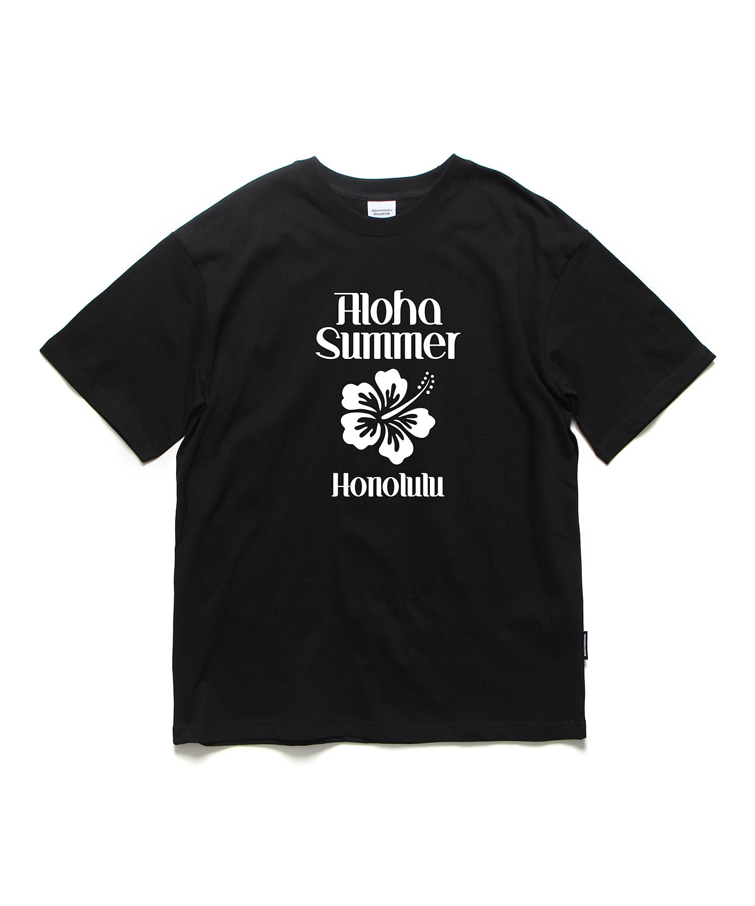 Appnol Mersing Aloha Oversized T-Shirt Black (Aloha T-Shirt Black) M