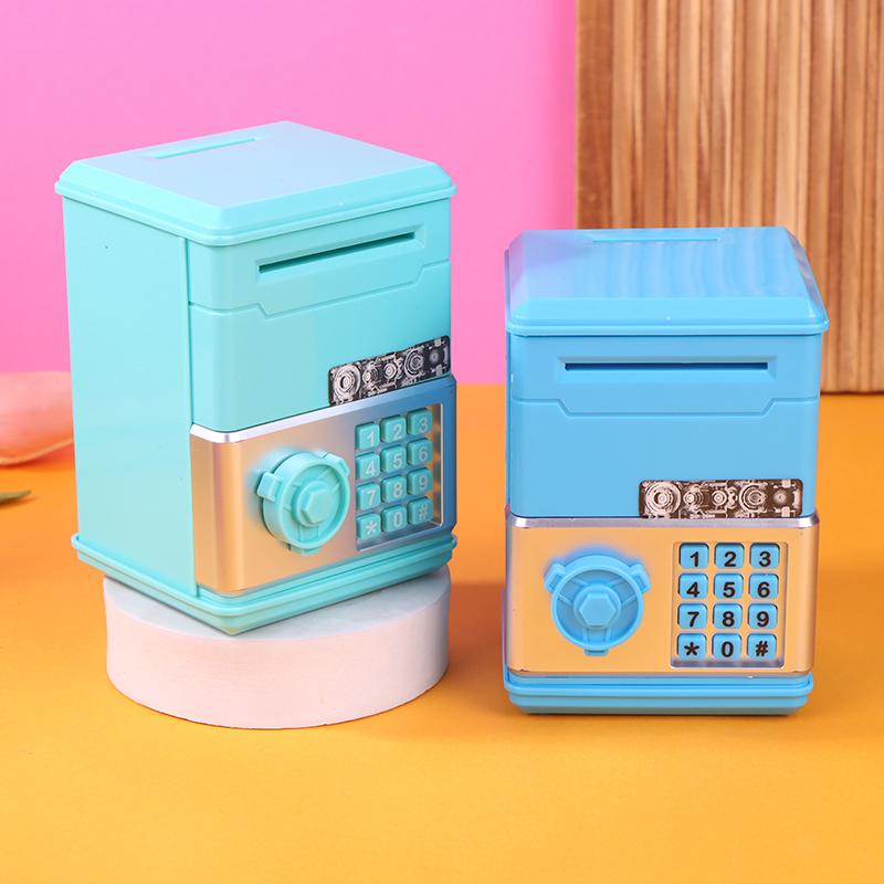 1PC ATM Mini Cash Box – Password Piggy Bank for Kids Saving Money Toy High Quality Gift for Boys and Girls Children's Financial Education Toy