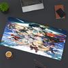Alfombrilla de Ratón con Estampado de Genshin Impact, para Teclado, Portátil, PC, para Oficina, Uso en Casa, Decoración de Escritorio, Regalo de Cumpleaños Perfecto para Jugadores