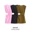 2025 Spring Women's European & American Style Slimming Bodycon Casual Dress