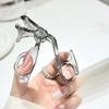Eyelash Curler with Silicone Comb Portable Travel Ergonomic Handle Lashes Clip Professional Beginner Women Eye Lashes Curling Tools