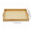 Beech Wood Montessorian Tray Portable for Preschoolers