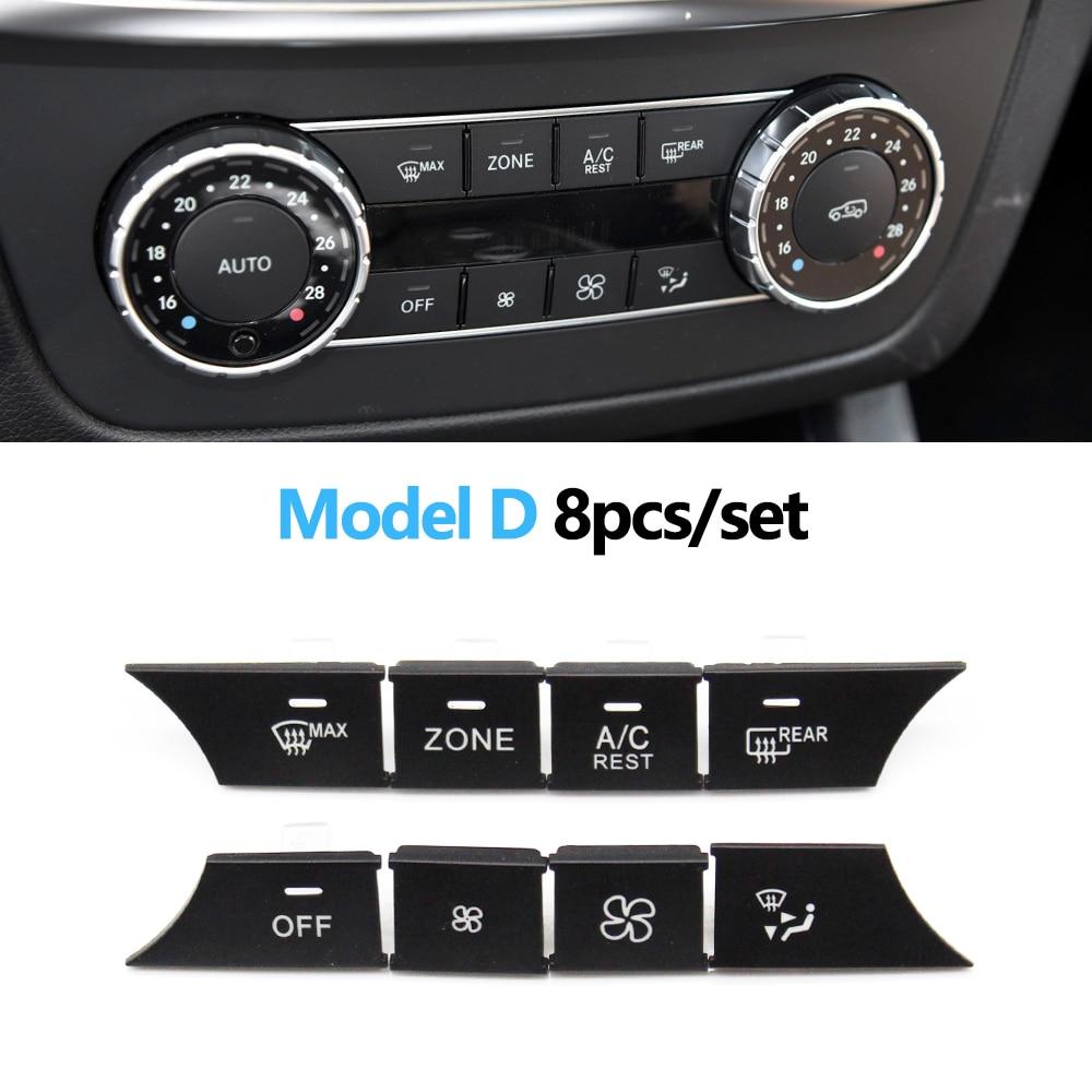Car Console AC Heater Climate Control Switch Button For BENZ ML GL GLE GLS W166 X166 W292 ML350 ML550 GL350 GL450 GLE400 GLS450