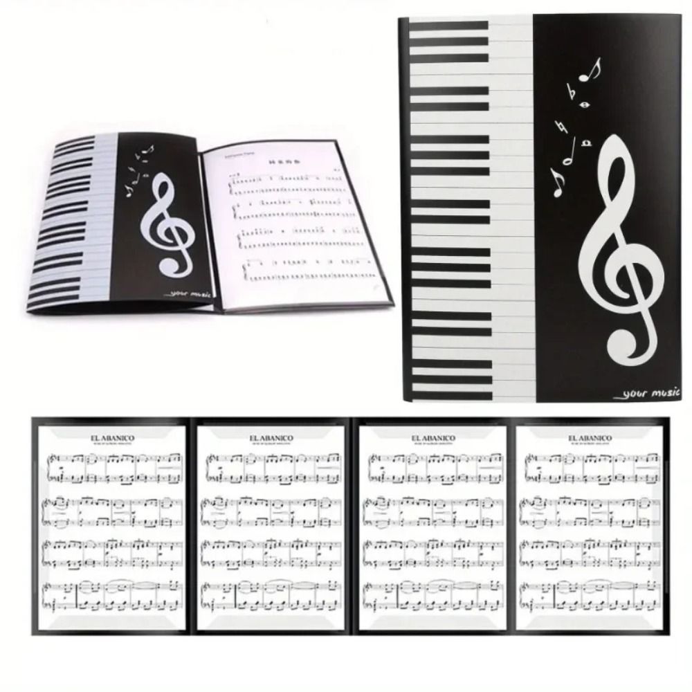 Directly Editable Expand Music Folder Writing Modification Piano Score Folder  Preformance