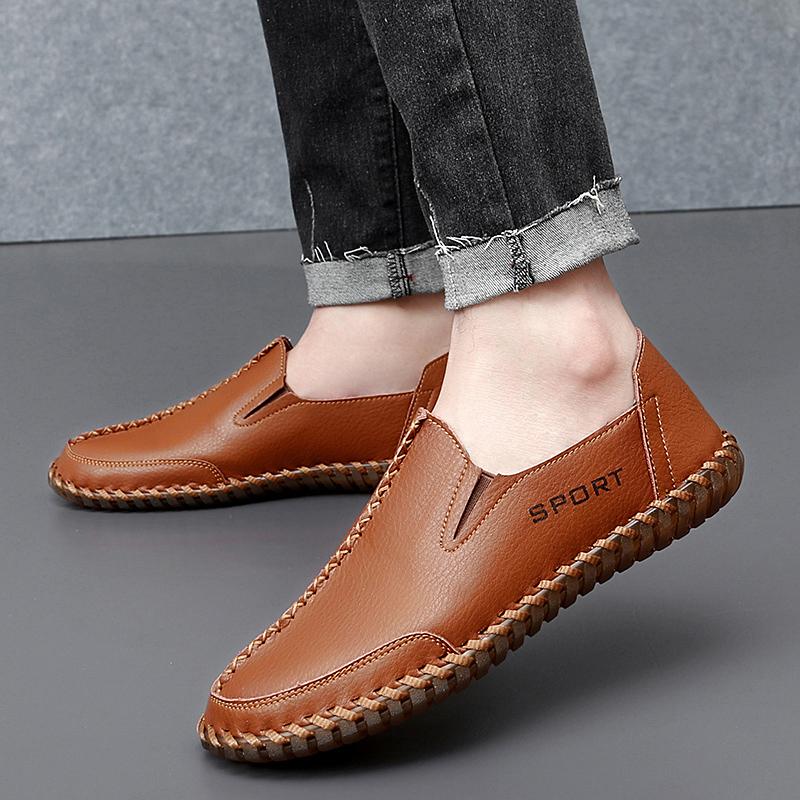 Fashion Plus Size Men Shoes Handmade Casual Loafers Casual Shoes New Summer 2025 Loafers Men Zapatos De Hombre Minimalist