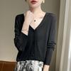 Women's Ice Silk Knitted Cardigan - Pink, Lightweight, Sun-Protective Summer Jacket