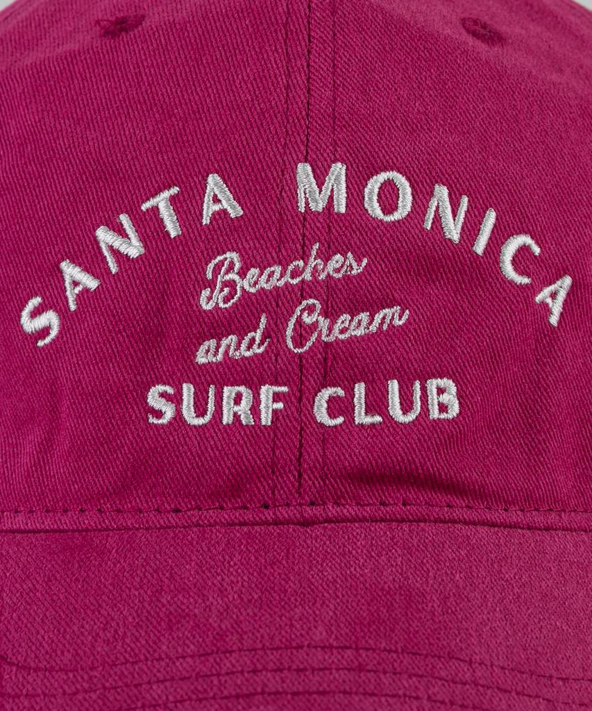 Bichiseuaenkeulim Santa Monica Cotton Ball Cap-Violet