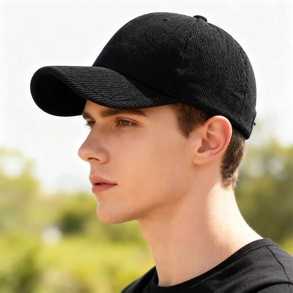 Breathable Winter Baseball Caps Adjustable Trucker Hats Simple Men's Hats  Women