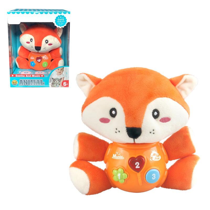 Brinquedos de pelúcia para bebês, elefantes de pelúcia, brinquedos musicais de pelúcia para bebês, brinquedos musicais, presentes para crianças de 0, 3, 6, 9, 12 meses