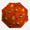 1pc Corgi Fall Automatic Open/Close Exquisite Umbrella - Compact Travel Umbrella, 8-Rib Heavy-Duty Construction, Ideal Gift, Outdoor Accesso