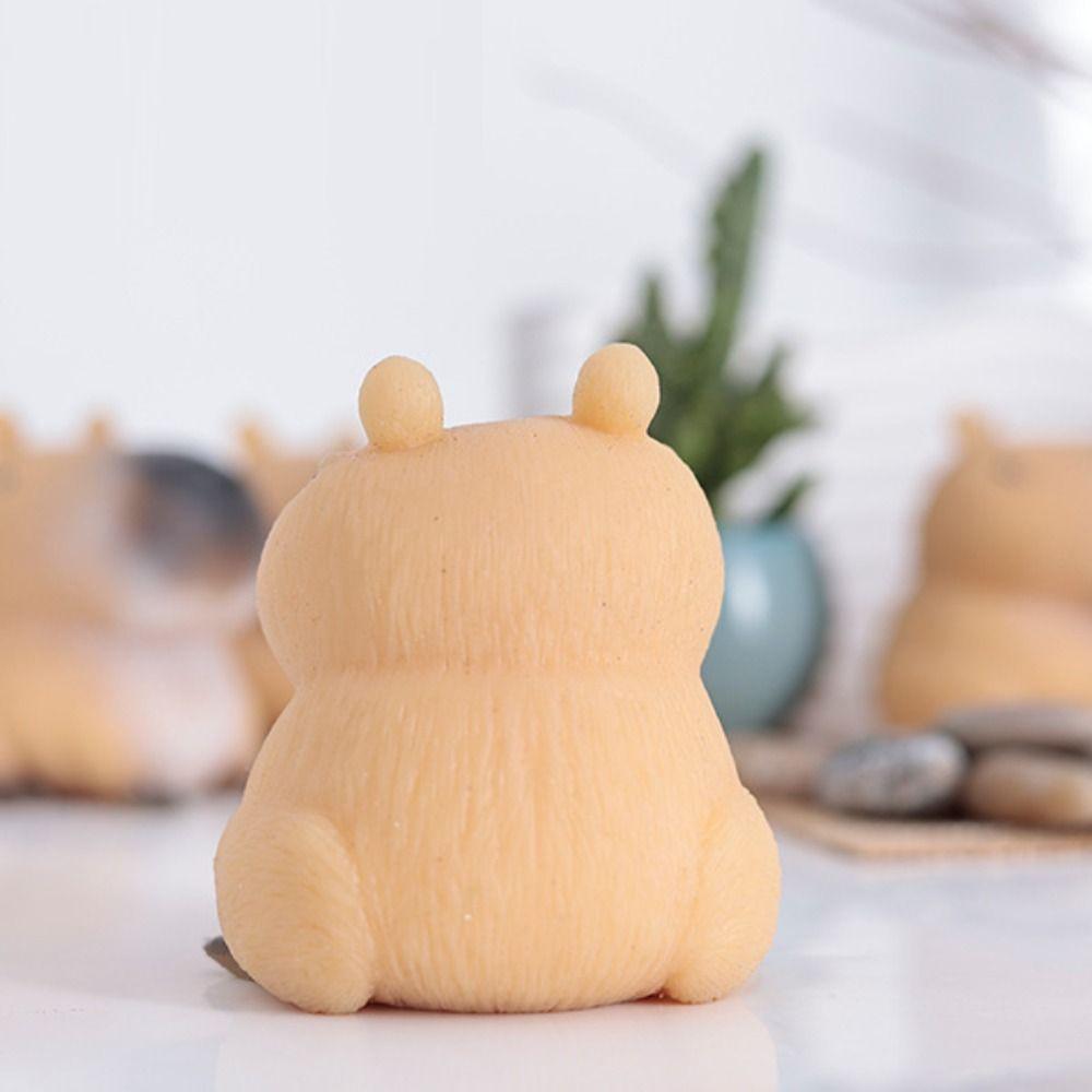 Stress-relieving Capybara Pinch Toy Decompression Fidget Toys Funny Gift Cute Squeeze Toy  Children