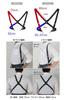 [Style Equal] Suspenders, Made in Japan, Men's Holster Gun Holder, 25mm Wide, 2-Point Fastening, Business, Easy to Put On and Take Off, Work Use, Japa