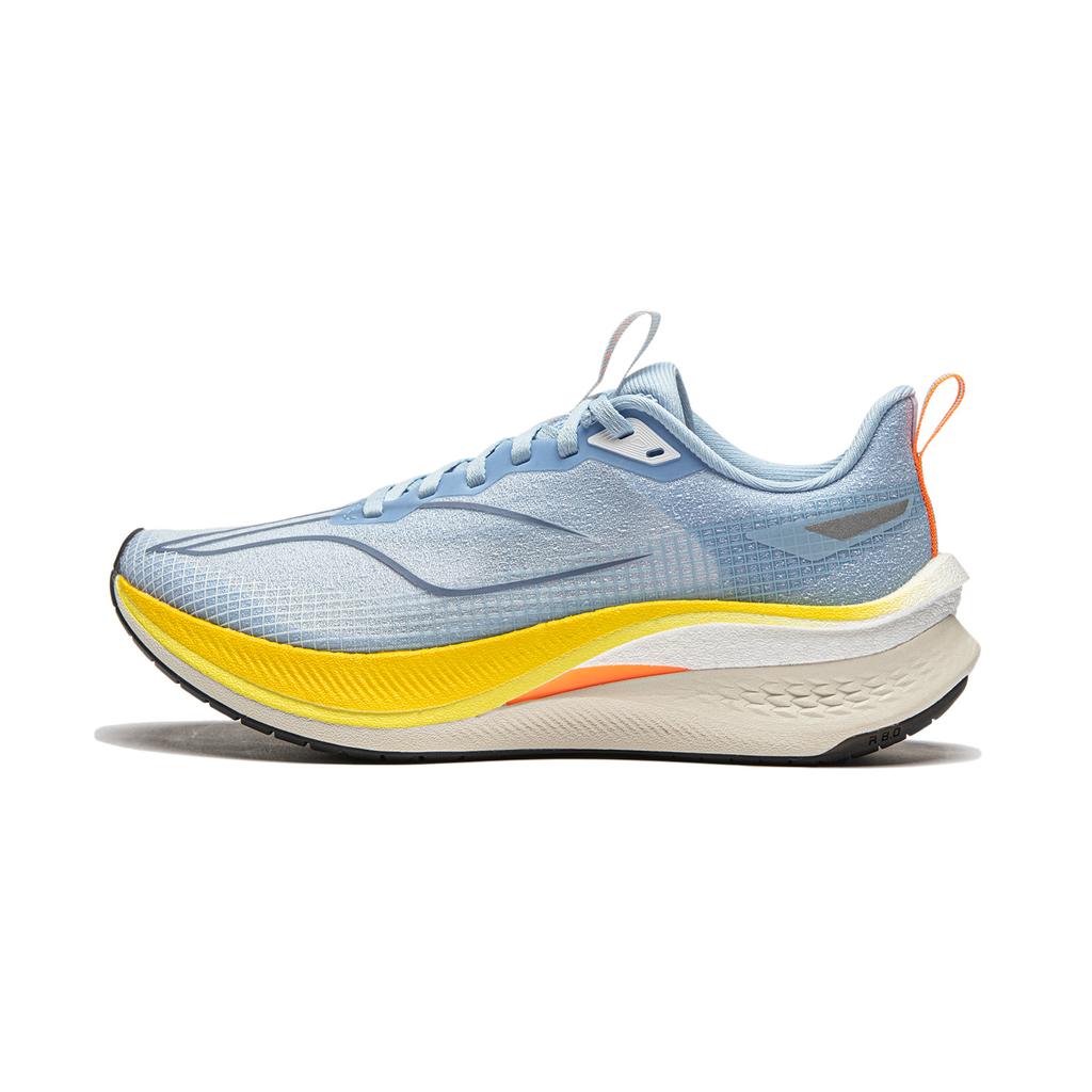 Li Ning Red Rabbit 7 Pro High Resilience Lightweight Breathable Professional Racing Shock Absorption Non-Slip Women Sneakers Ice-River-Blue ARPU002-26