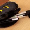 Cute Black Cat Plush Pencil Case Soft Animal Pen Bag Student Stationery Pouch Kawaii School Gift