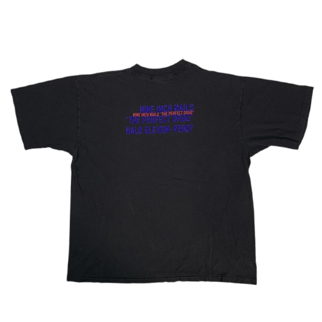 Vintage Nine Inch Nails Halo Eleven The Perfect Drug T-Shirt Reprint All Size