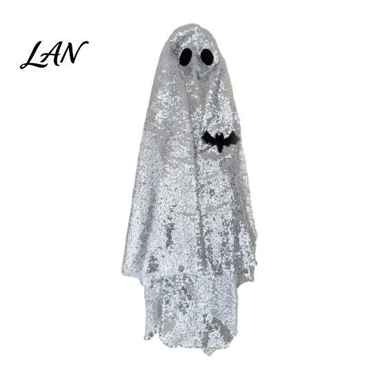 Weatherproof Goose Costume Halloween Ghost Costume, Porch Outfit for Outdoor Lawn Festive Decor, Spooky Holiday Garden Statue Clothing, Funny