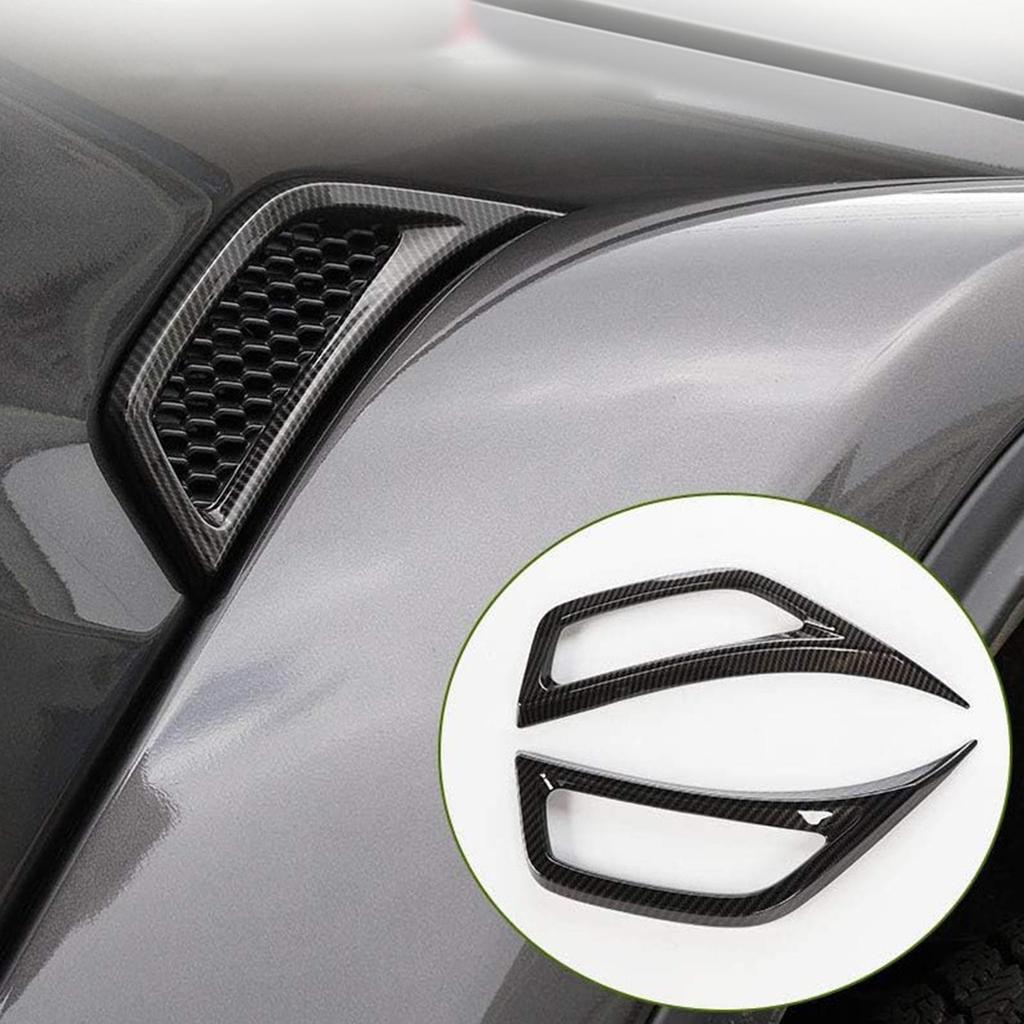 2x Wheel Air Vent Cover Trim Easy Installation Directly Replace