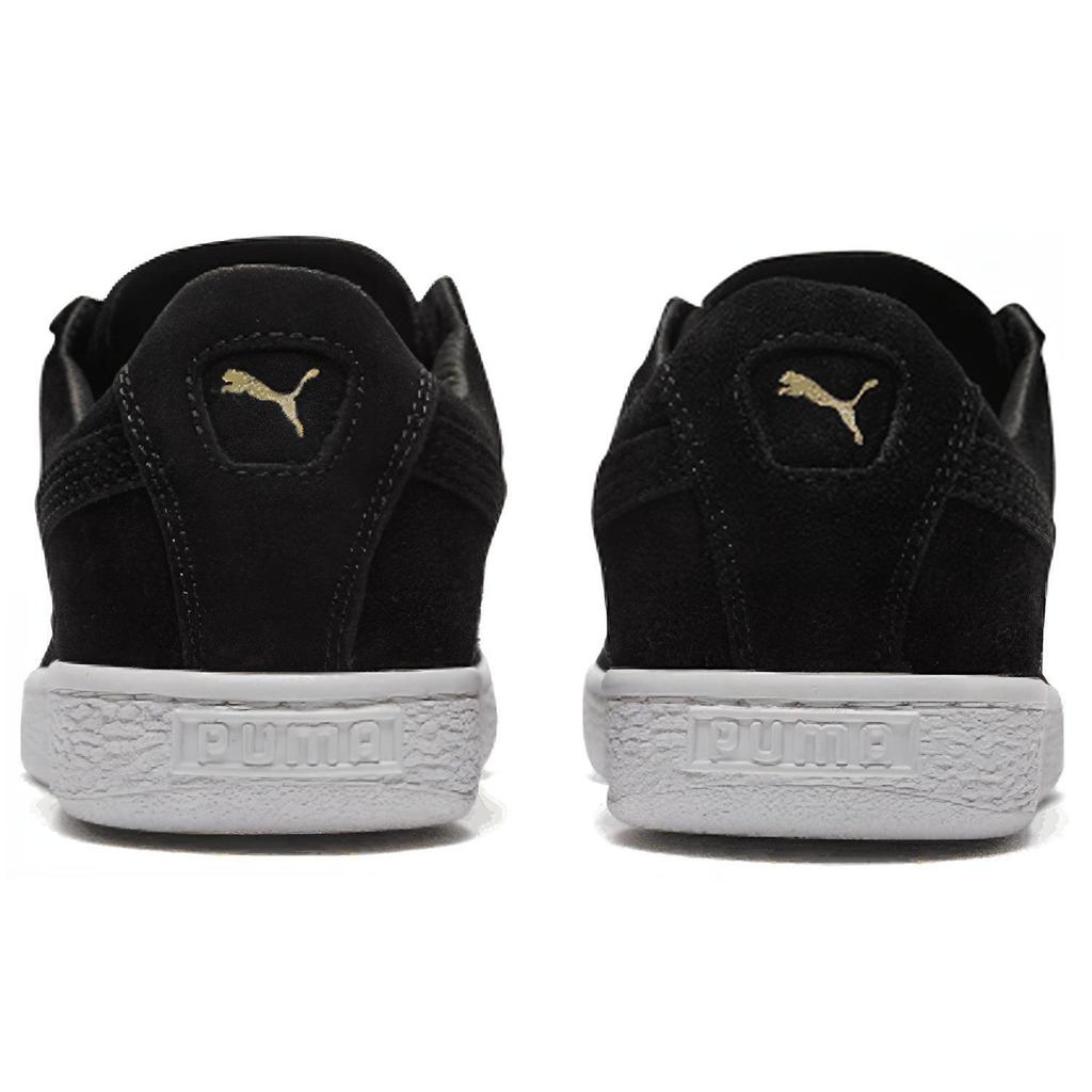 Puma Suede Classic Metal Badge 'Black White' 370081-01