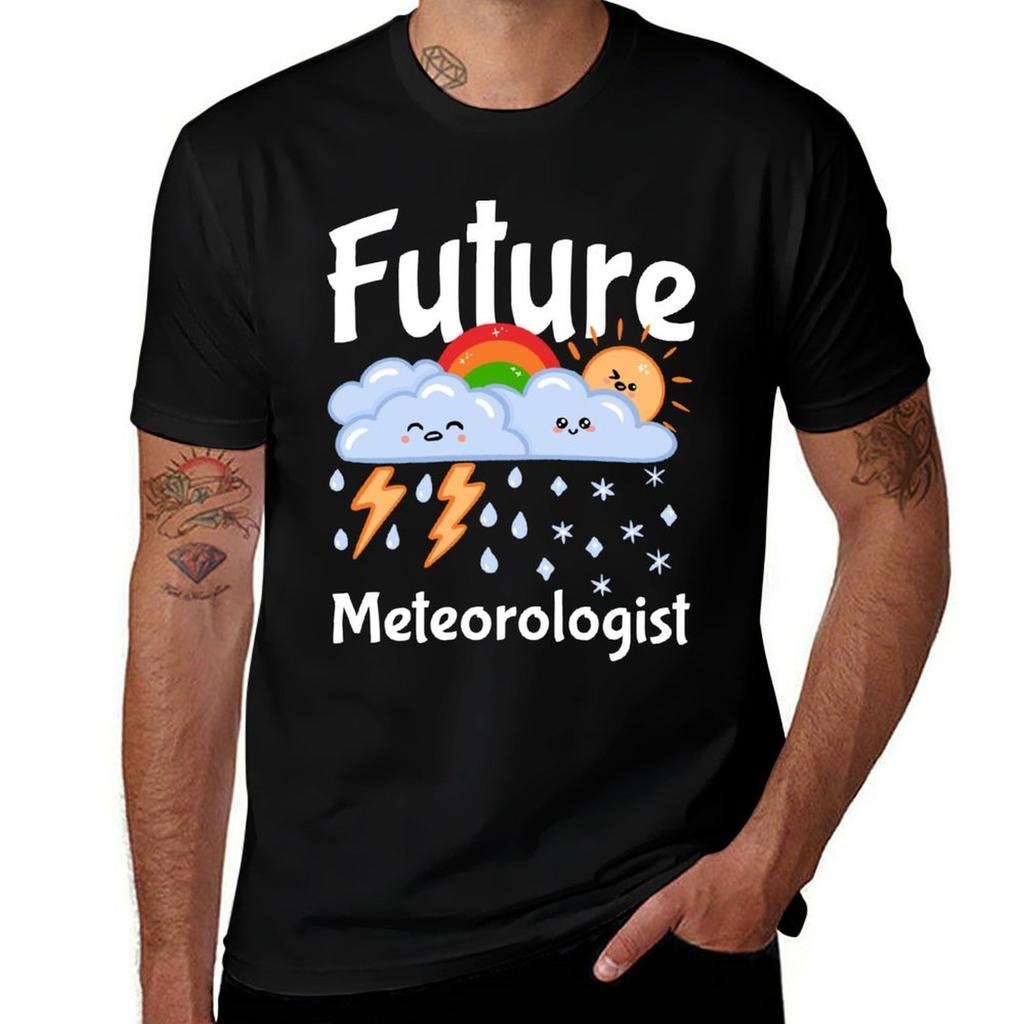 Future Meteorologist Kawaii Weather TShirt t shirt personalised t shirts for man cotton TShirt
