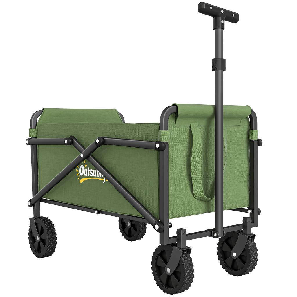 41L Festival Trolley on Wheels, Compact Garden Folding Trolley Cart