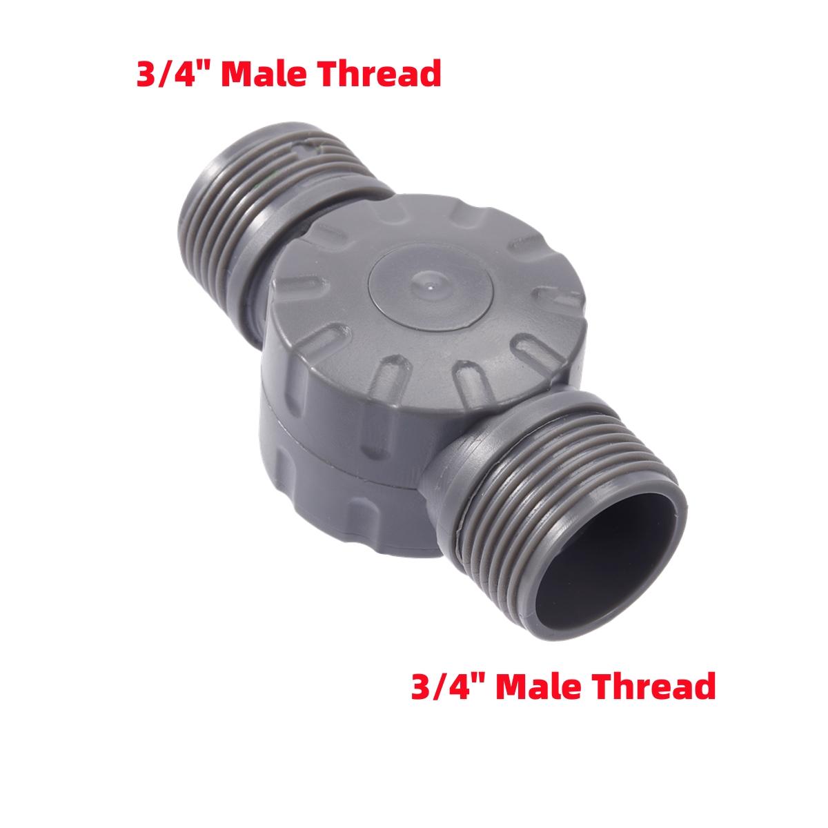 

Rotatable Quick Connector Male/Female Thread Water Gun Faucet Repair Joint Garden Irrigation Car Wash Water Pipe Nipple Adapter