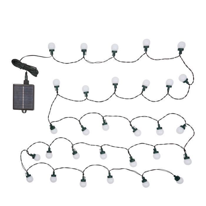 Guirlande Festoon - SMART GARDEN - MultiPower BT - 35 Lumens - 30 ampoules - Plastique - L 4.35 m