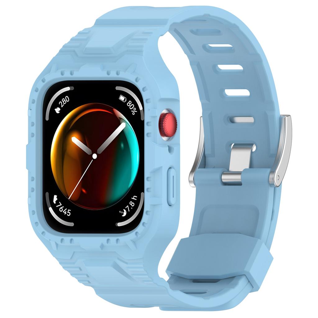 Protector Case+Strap for Huawei Watch Fit 3 Silicone Sports Bracelet Correa Smartwatch Watchband For Huawei Fit3 Accessories