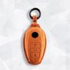 High-Quality Car Key Case Cover Holder Key Shell Buckle For Vw Volkswagen 2010 - 2014 Touareg 3 Button Keychain