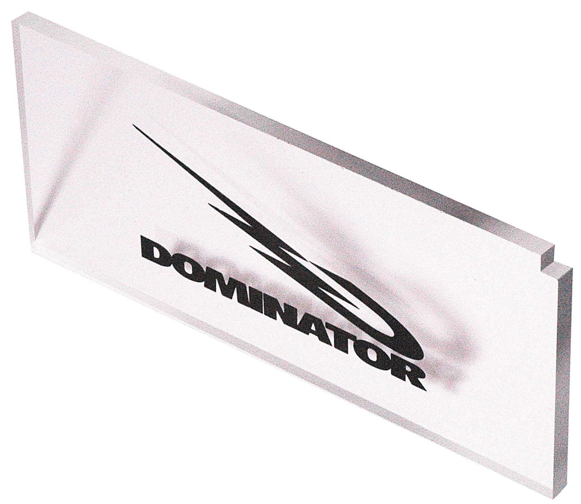 DOMINATOR Скребок 5 мм SP5 Length 145 x 60mm, thickness 5mm чёрный